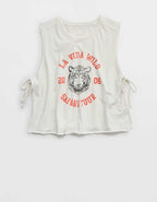 Aerie Happiest Side Tie Tank