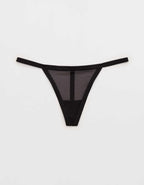 SMOOTHEZ Sheer Stripe Thong Underwear
