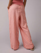 AE High-Waisted Linen-Blend Pull-On Pant