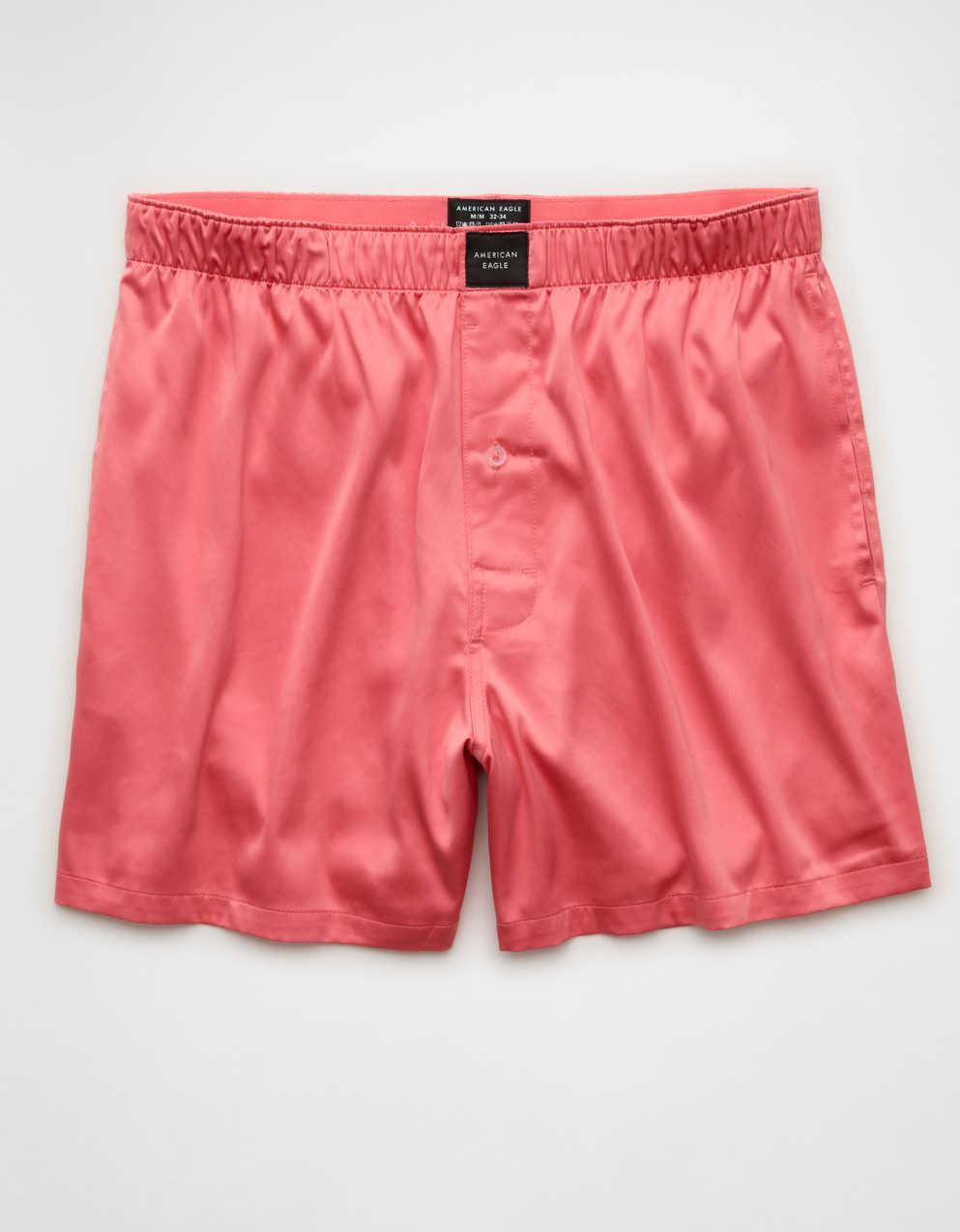 AEO Men's Satin Pocket Boxer Short