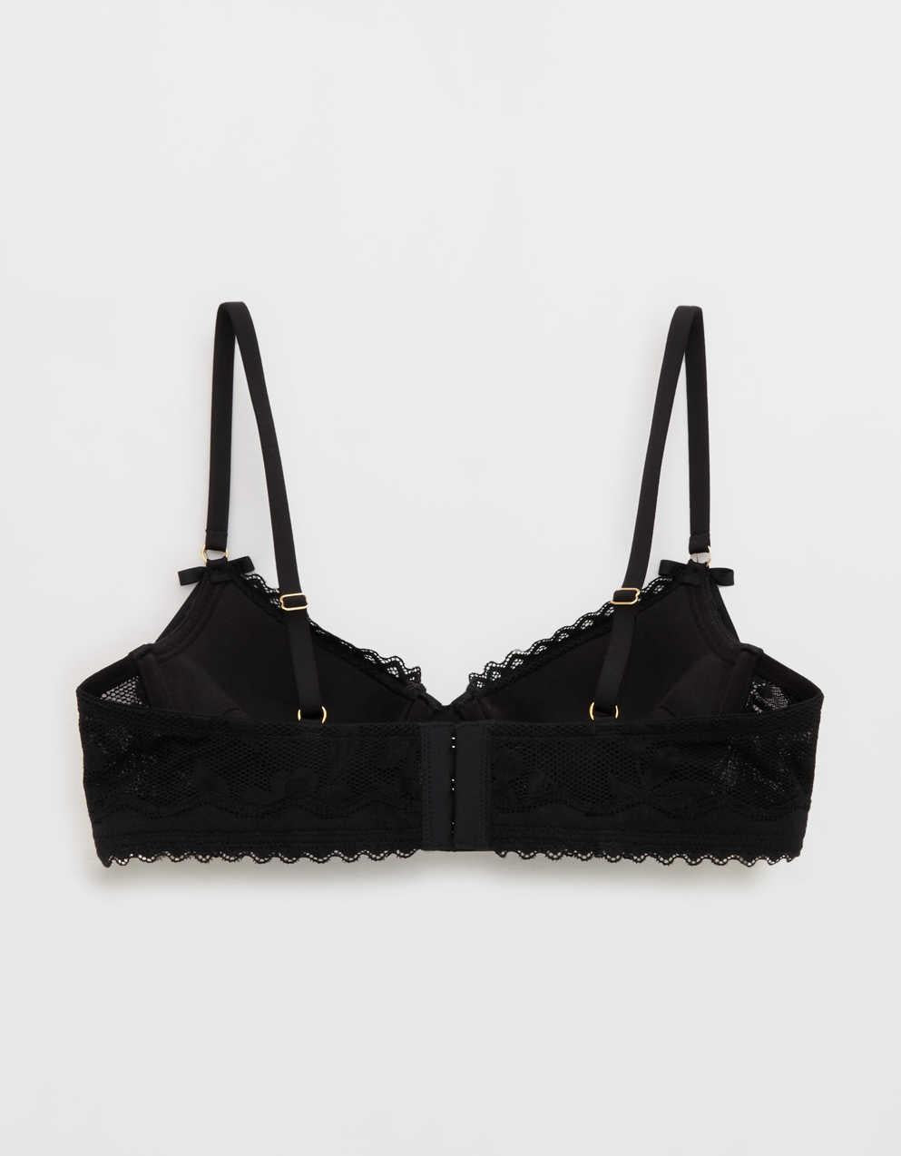 Show Off Feeling Femme Lace Plunge Push Up Bra
