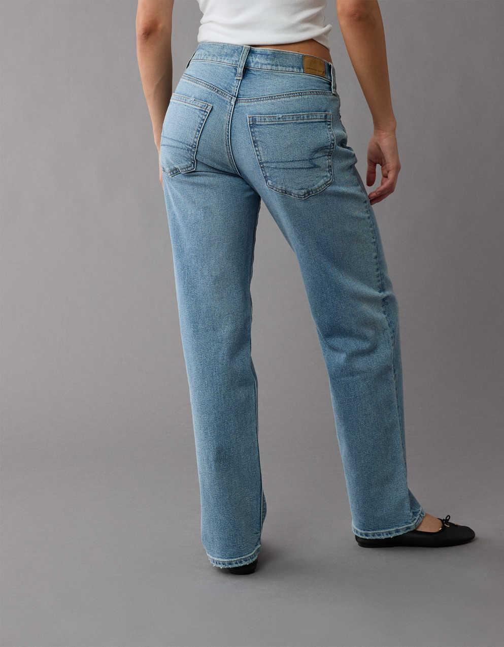 AE Low-Rise Baggy Straight Jean