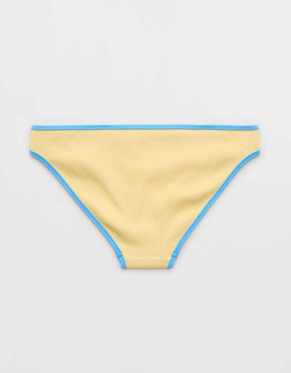 Aerie Ribbed Full Coverage Classic Bikini Bottom