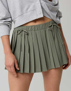 OFFLINE By Aerie Pleated Bow Skirt