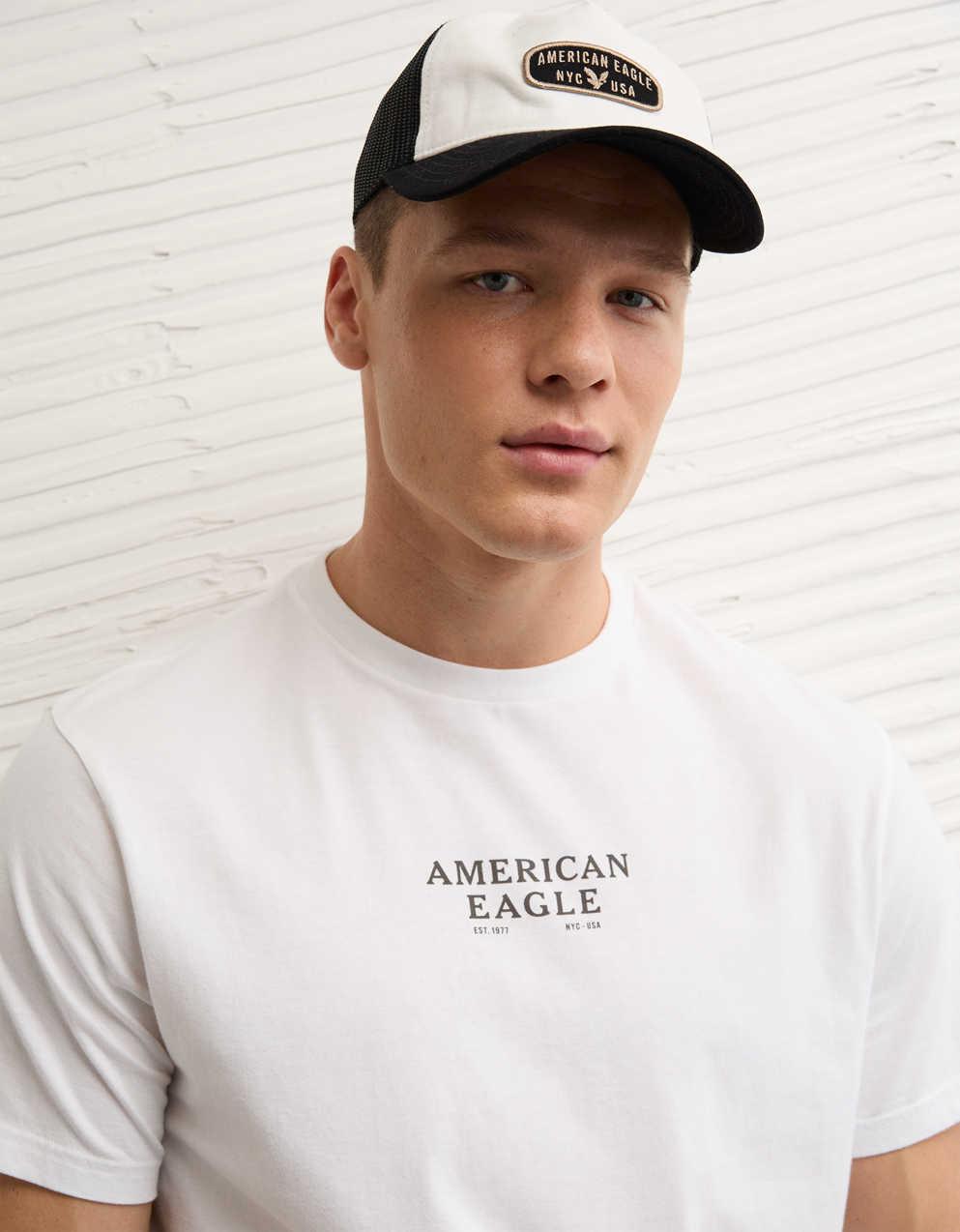 AE Standard Fit Logo Graphic T-Shirt