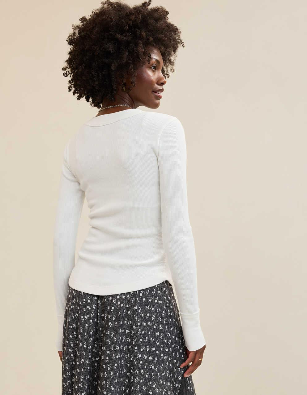 Aerie Henley Essential Layering T-Shirt