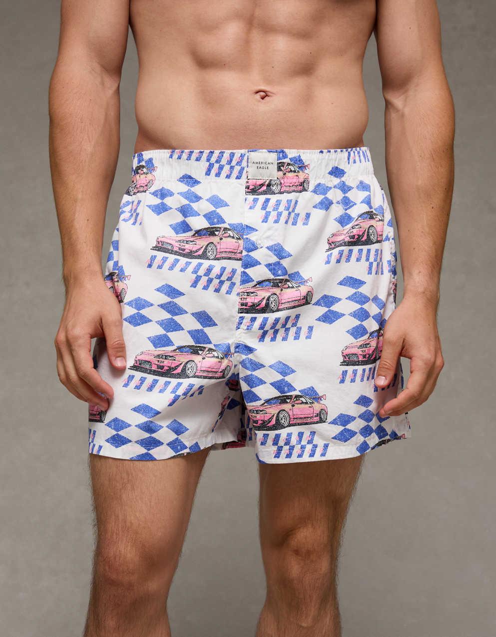AEO Men's Stretch Cotton Boxer Short