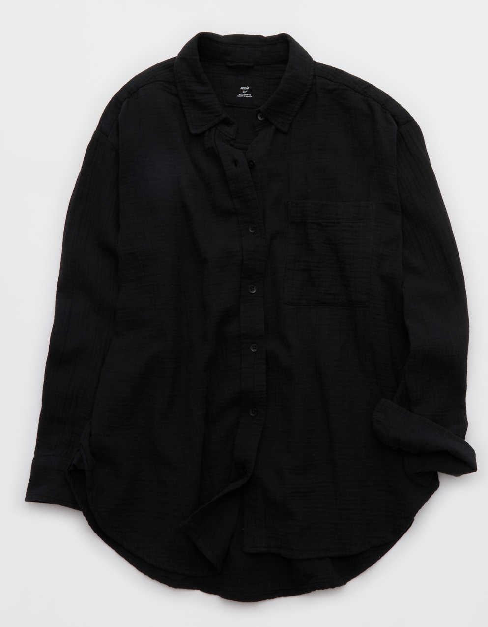 Aerie Day-Off Cover Up Shirt