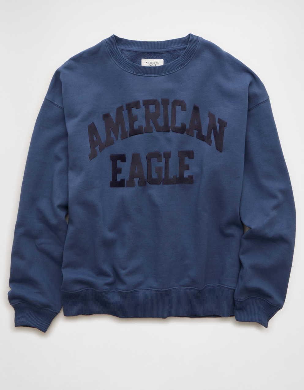 AE Graphic Crew Neck Sweatshirt