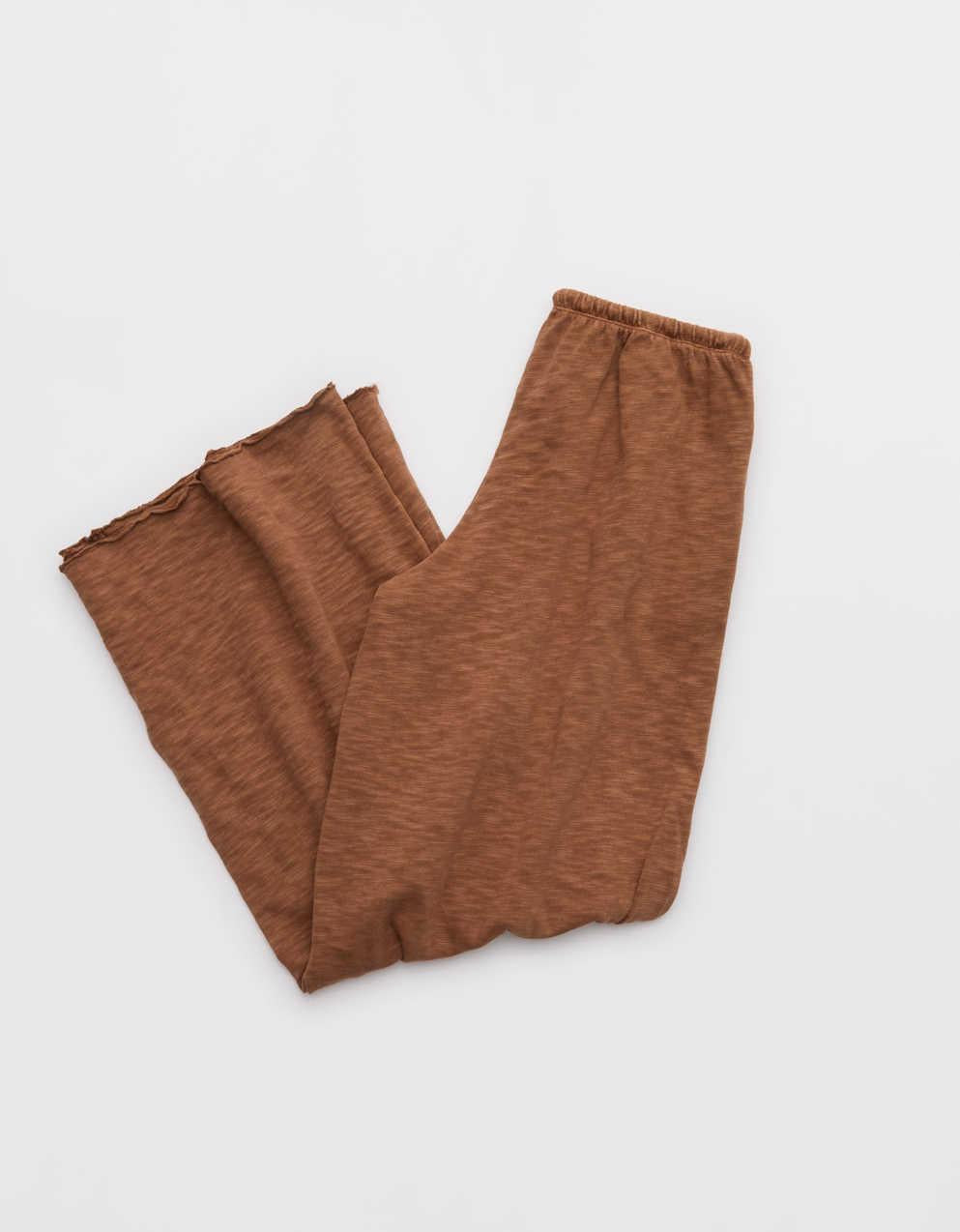 Aerie It's Casual Knit Slub Trouser