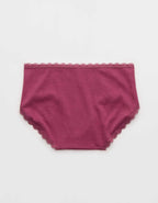 Superchill Cotton Pointelle Lace Boybrief Underwear