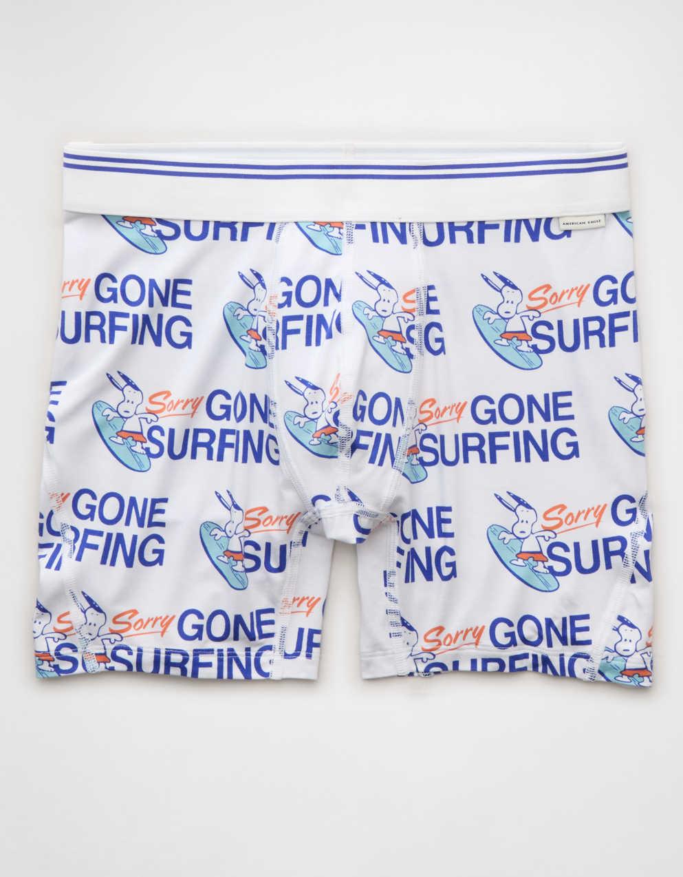 AEO Men's Snoopy 6" Ultra Soft Boxer Brief