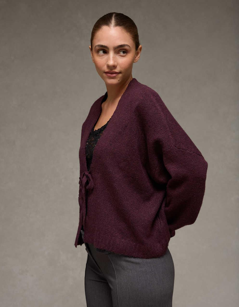 AE Whoa So Soft Tie-Front Cardigan
