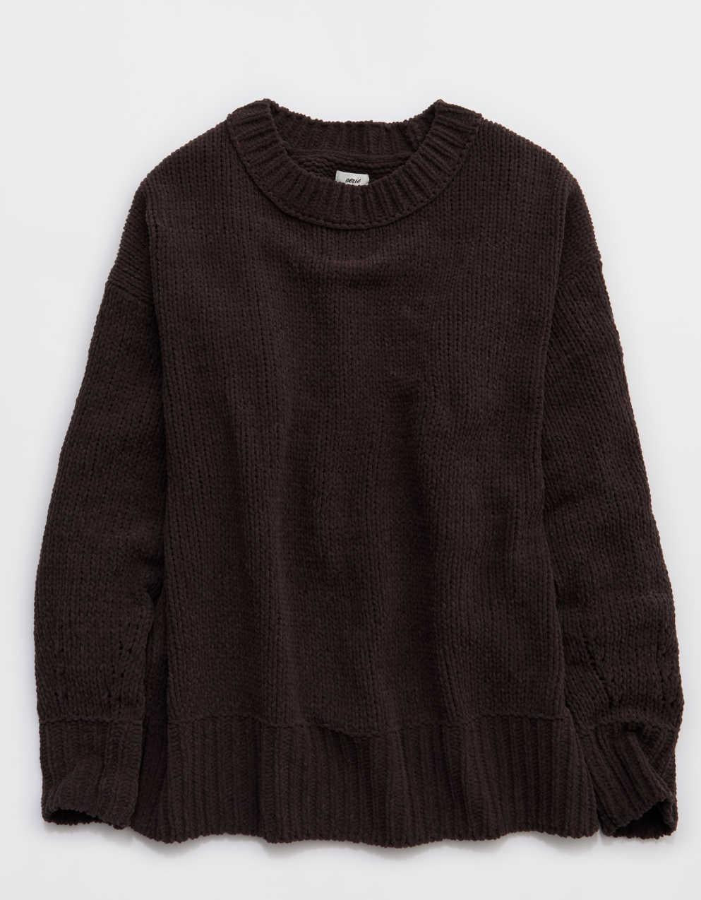 Aerie Like Candy Crew Sweater