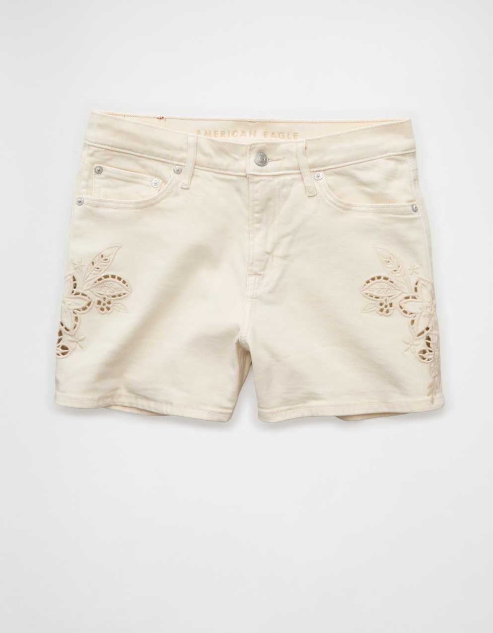 AE 3" Strigid Super High-Waisted Relaxed Denim Short