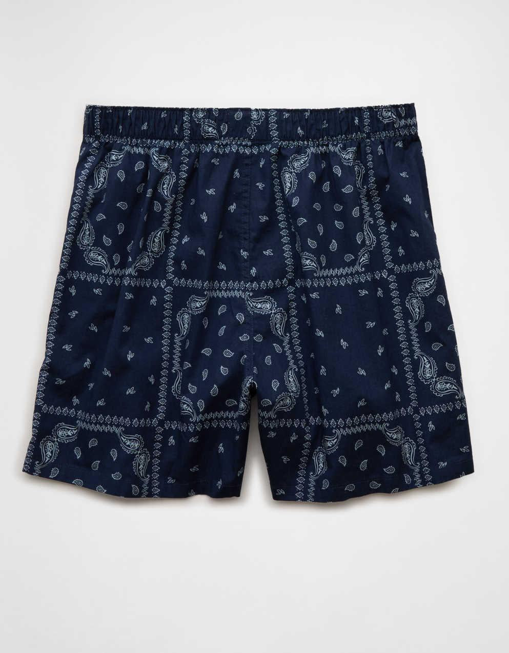 AEO Men's Paisley Stretch Boxer Short