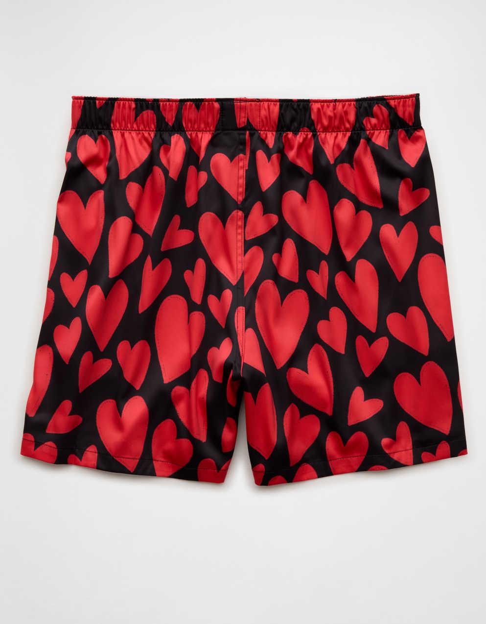 AEO Men's Valentine's Day Satin Pocket Boxer Short