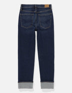 AE Stretch Super High-Waisted Ankle Straight Jean