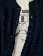 AE x Tru Kolors Cotton Button-Front Cardigan