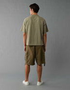 AE Laidback Luxe Heavyweight Oversized Logo Graphic T-Shirt