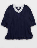 OFFLINE By Aerie Mesh Jersey Short Sleeve T-Shirt