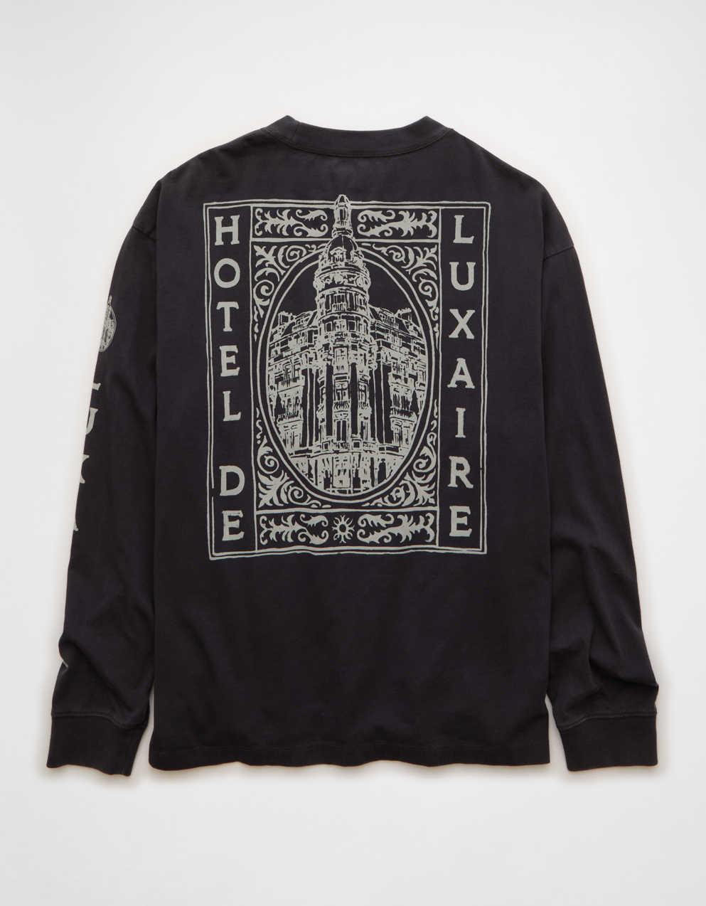 AE Boxy Long Sleeve Graphic T-Shirt