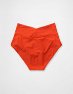 Aerie Ruched High Waisted Full Coverage Bikini Bottom