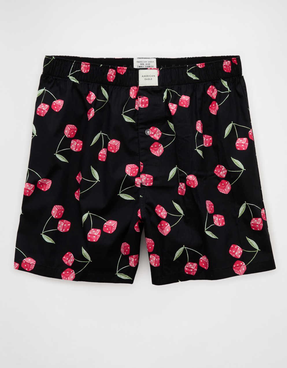 AEO Men's Cherry Dice Stretch Boxer Short