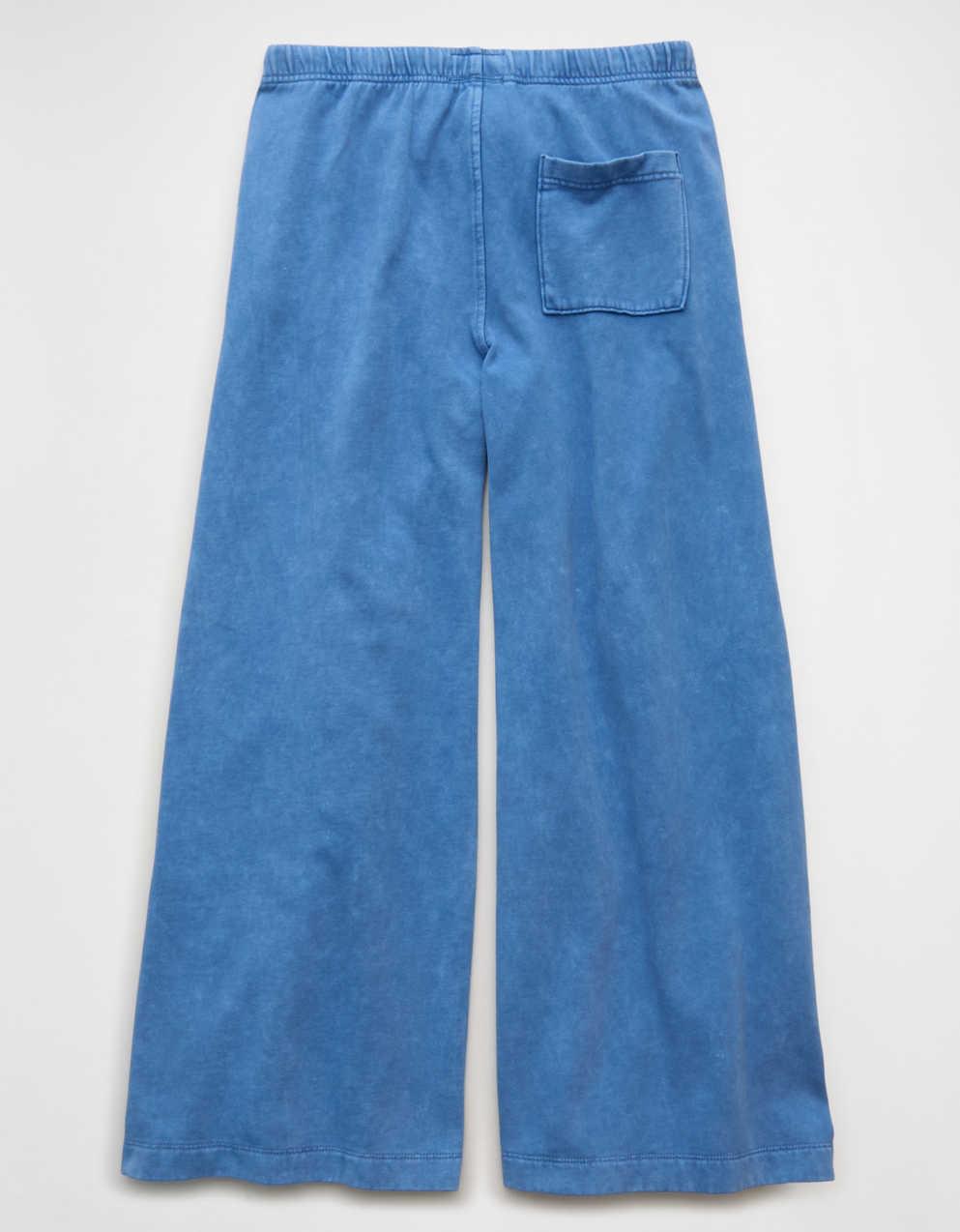 AE Everyday Luxe Wide-Leg Sweatpant