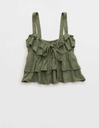 Aerie Ruffle Tank Top