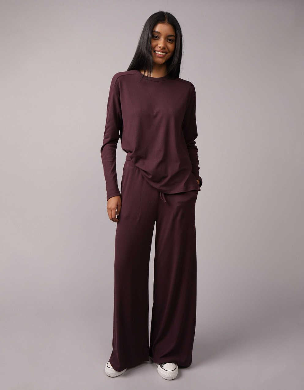 AE Plush Long-Sleeve T-Shirt