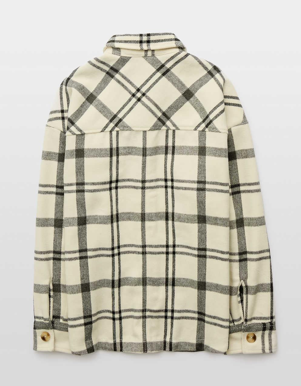 AE Plaid Shacket