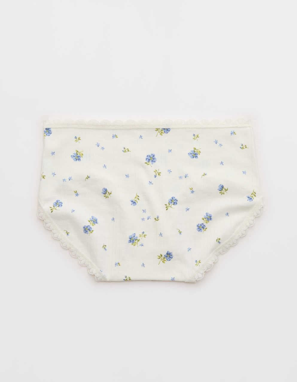 Superchill Cotton Pointelle Lace Boybrief Underwear