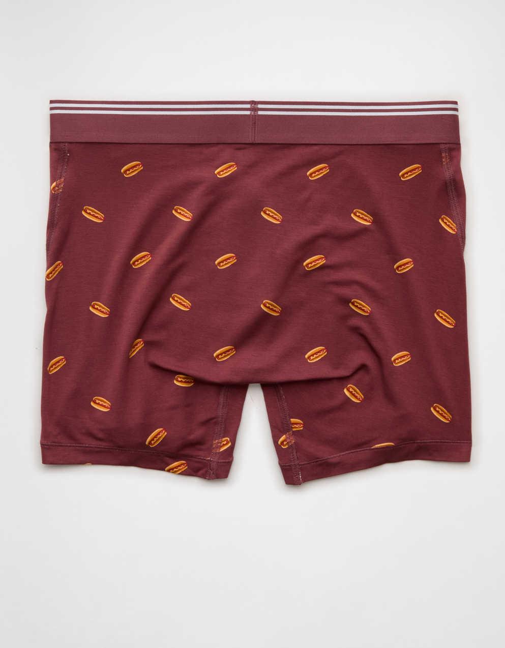 AEO Men's Hot Dogs 4.5" Ultra Soft Boxer Brief