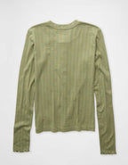 Aerie Pointelle Cardi T-Shirt