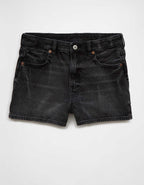 AE Strigid Denim Mom Short
