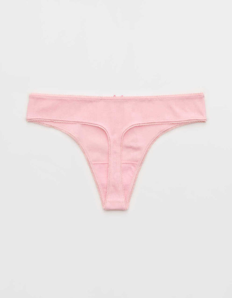 Superchill Pointelle Thong Underwear