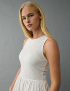 AE Pointelle Knit Midi Dress