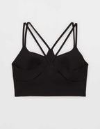OFFLINE By Aerie Real Me Hold Up! Layered Sports Bra