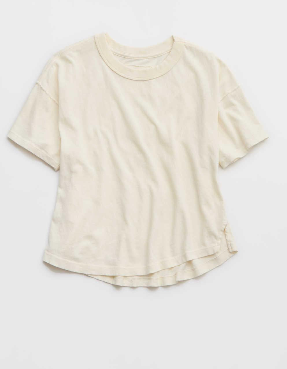 Aerie Summer Breeze Cropped T-Shirt