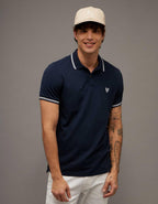AE Slim Fit Tipped Flex Pique Polo Shirt