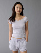 AE Saltwash V-Neck Baby Tee