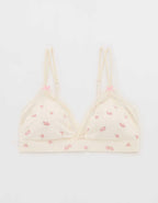 Superchill Pointelle Padded Triangle Bralette