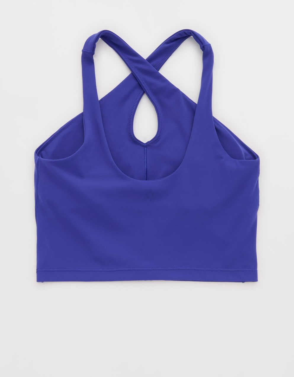 OFFLINE By Aerie Real Me XTRA Criss Cross High Neck Sports Bra