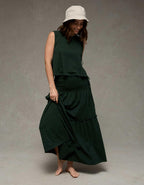 AE Sunchaser Side-Tie Muscle Tank Top