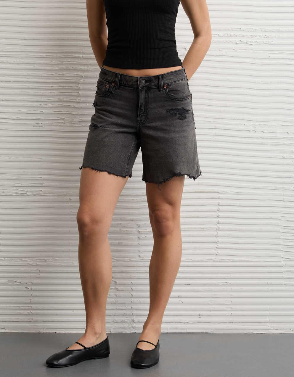 AE Stretch Low-Rise Baggy 8" Jort