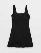 OFFLINE By Aerie Real Me Square Neck Mini Dress