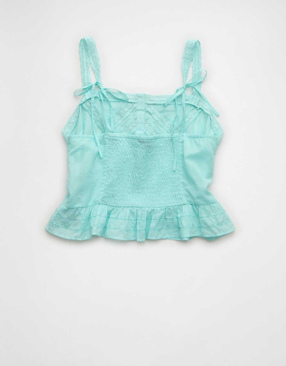 AE Fitted Peplum Cami