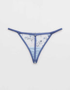 Show Off Embroidery Thong Underwear