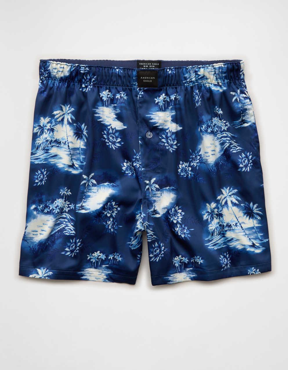 AEO Men's Satin Pocket Boxer Short